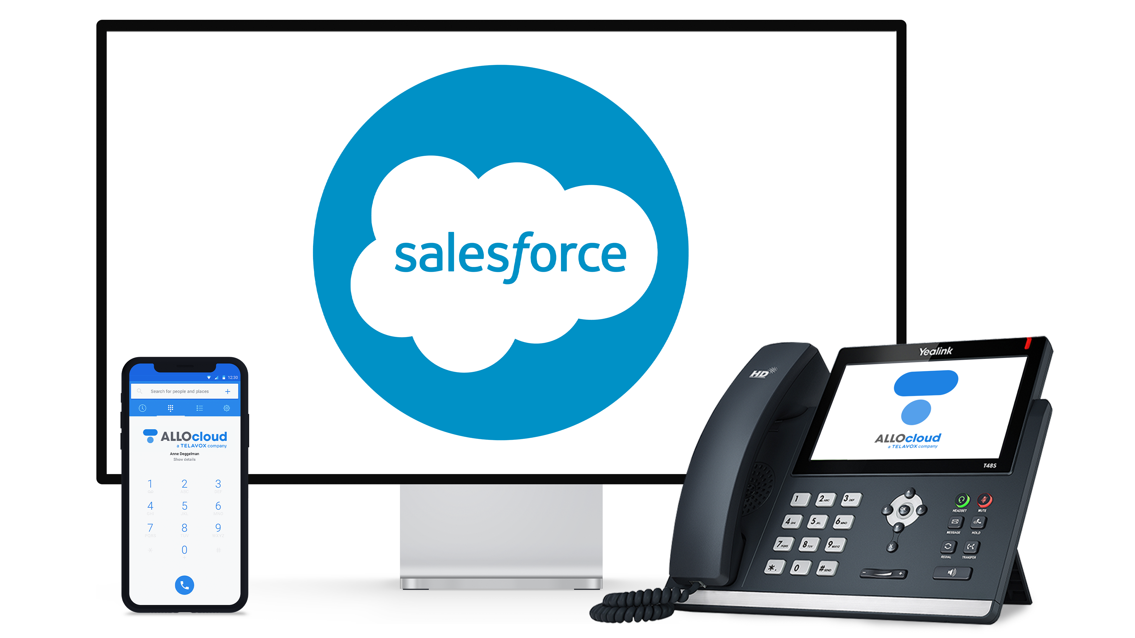 Integrate ALLOcloud telephony with Salesforce Integration